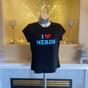 Women’s I ❤️Nerds t-shirt